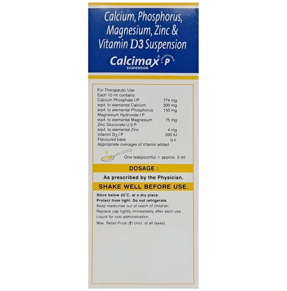 calcimax p suspension 200 ml